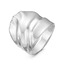 Широкое серебряное кольцо с объемным декором с211125